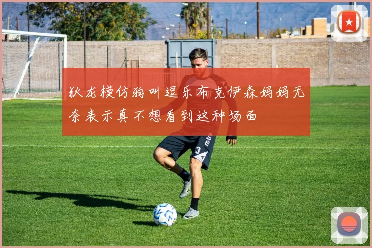 狄龙模仿狗叫逗乐布克伊森妈妈无奈表示真不想看到这种场面