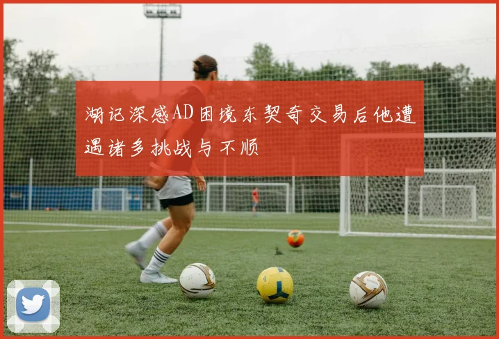 湖记深感AD困境东契奇交易后他遭遇诸多挑战与不顺